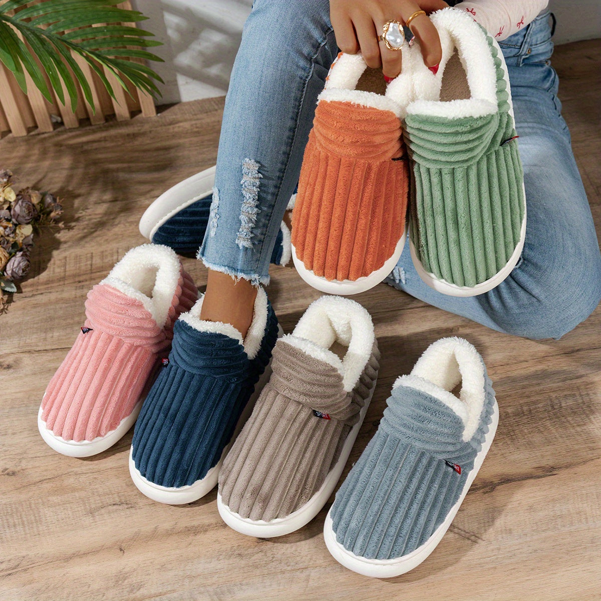 Cozy | Zapatillas de casa de peluche