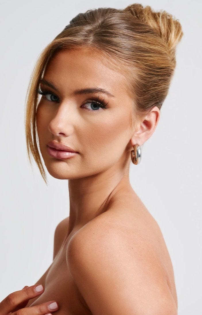 Pendientes de aro Petra – Plata